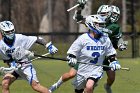 MLAX vs Babson  Wheaton College Men's Lacrosse vs Babson College. - Photo by Keith Nordstrom : Wheaton, Lacrosse, LAX, Babson, MLax